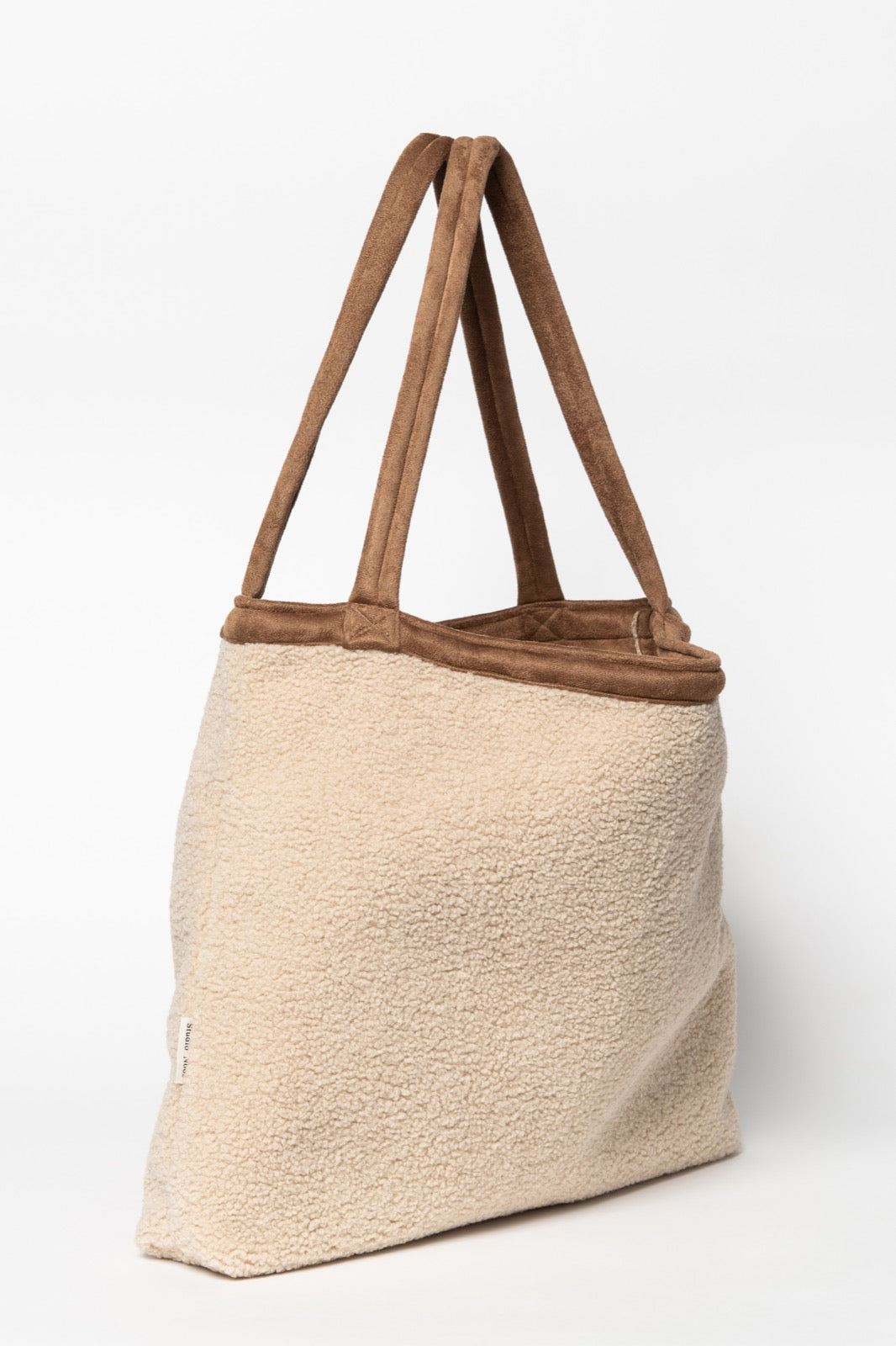 Studio Noos Teddy Lammy Tasche "Mom Bag" | Ecru