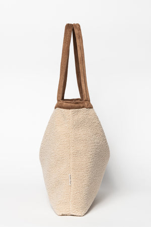 Studio Noos Teddy Lammy Tasche "Mom Bag" | Ecru