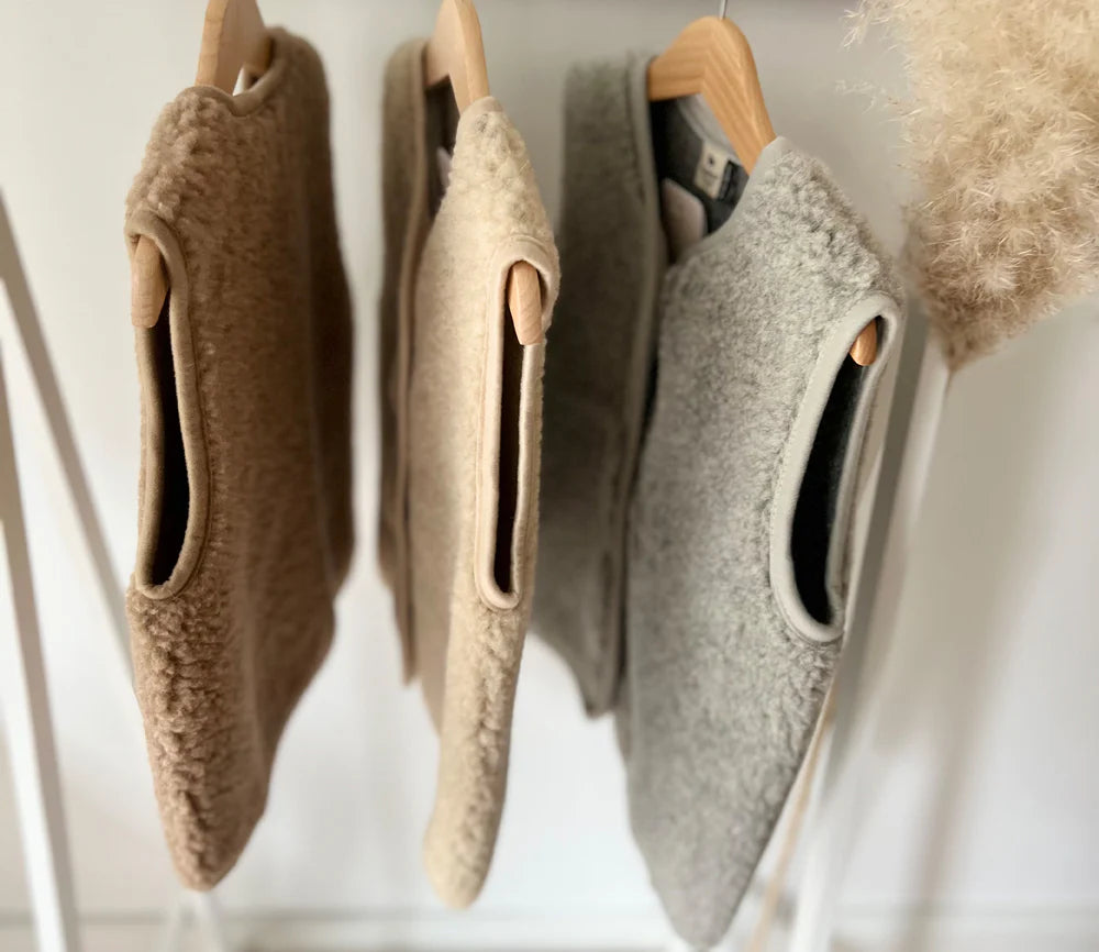 Alwero Kinder Bio Wollweste "TYB" | Tan