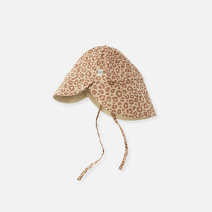 Cloby UV-Sonnenhut Leopard | Brown/Sandy Beach