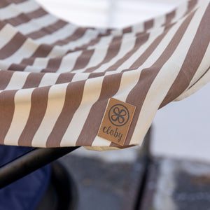 Cloby UV-Decke | Peanut/Sandy Stripe