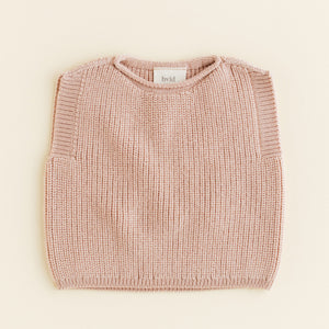 Gilet en maille bébé Hvid "Harvey" | Abricot