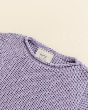 Hvid Strick-Weste Baby "Harvey" | Lilac