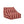 Nobodinoz Sitzsack-Sessel Vibes 68x60x40 | Bordeaux Fliesen