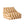 Nobodinoz Sitzsack-Sessel Vibes 68x60x40 | Senfgelb & Sand Fliesen