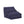 Nobodinoz Sitzsack-Sessel Vibes 68x60x40 | Navyblau Gitter
