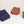 Nobodinoz Sitzsack-Sessel Vibes 68x60x40 | Bordeaux Fliesen