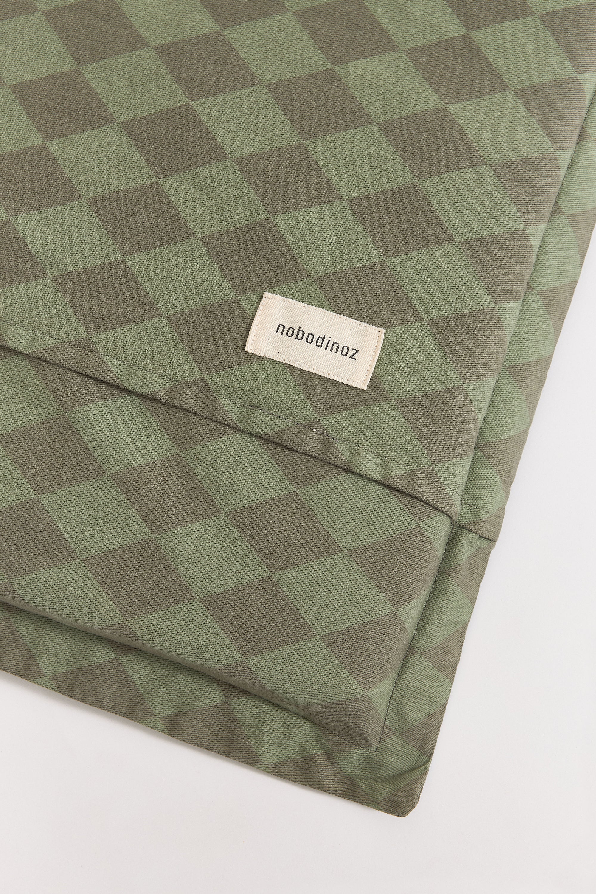 Nobodinoz Spielmatte "Vibes" Green Harlequin 60 x 120