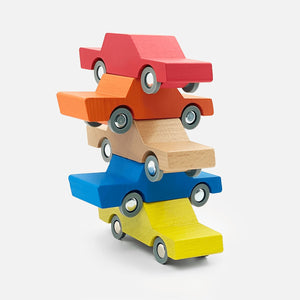 Waytoplay Wooden Car | Yellow