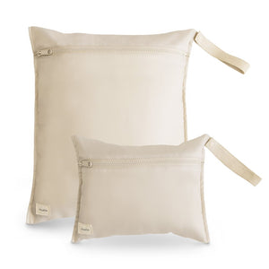 Mushie Wet Bag Set of 2 | Fog