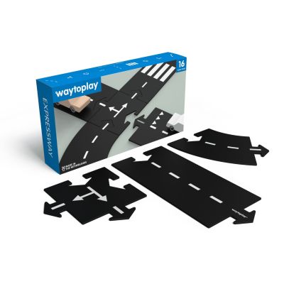 "Waytoplay Schnellstraße Autobahn – 16 flexible Straßenteile