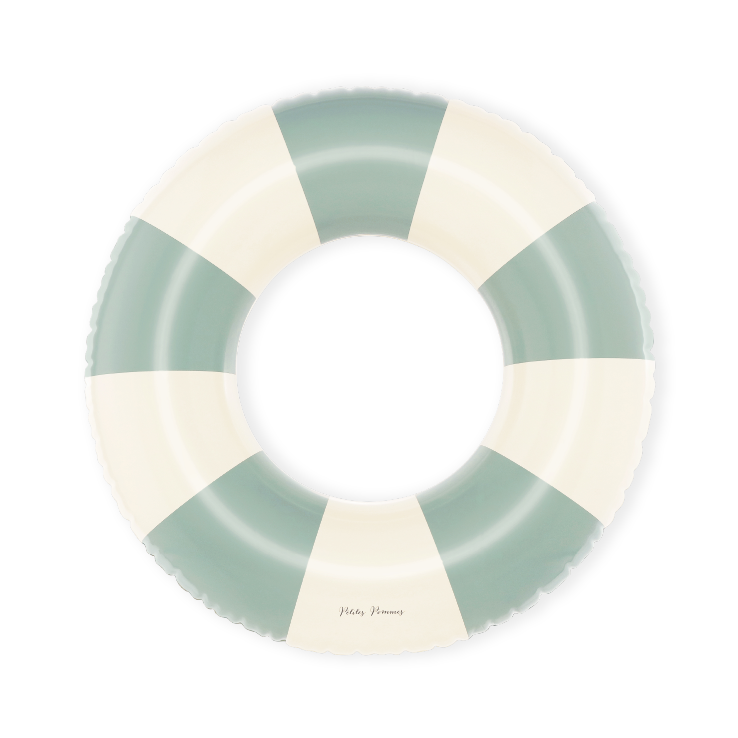 Schwimmring Petites Pommes Anna in Mint, 60 cm, auf weißem Hintergrund