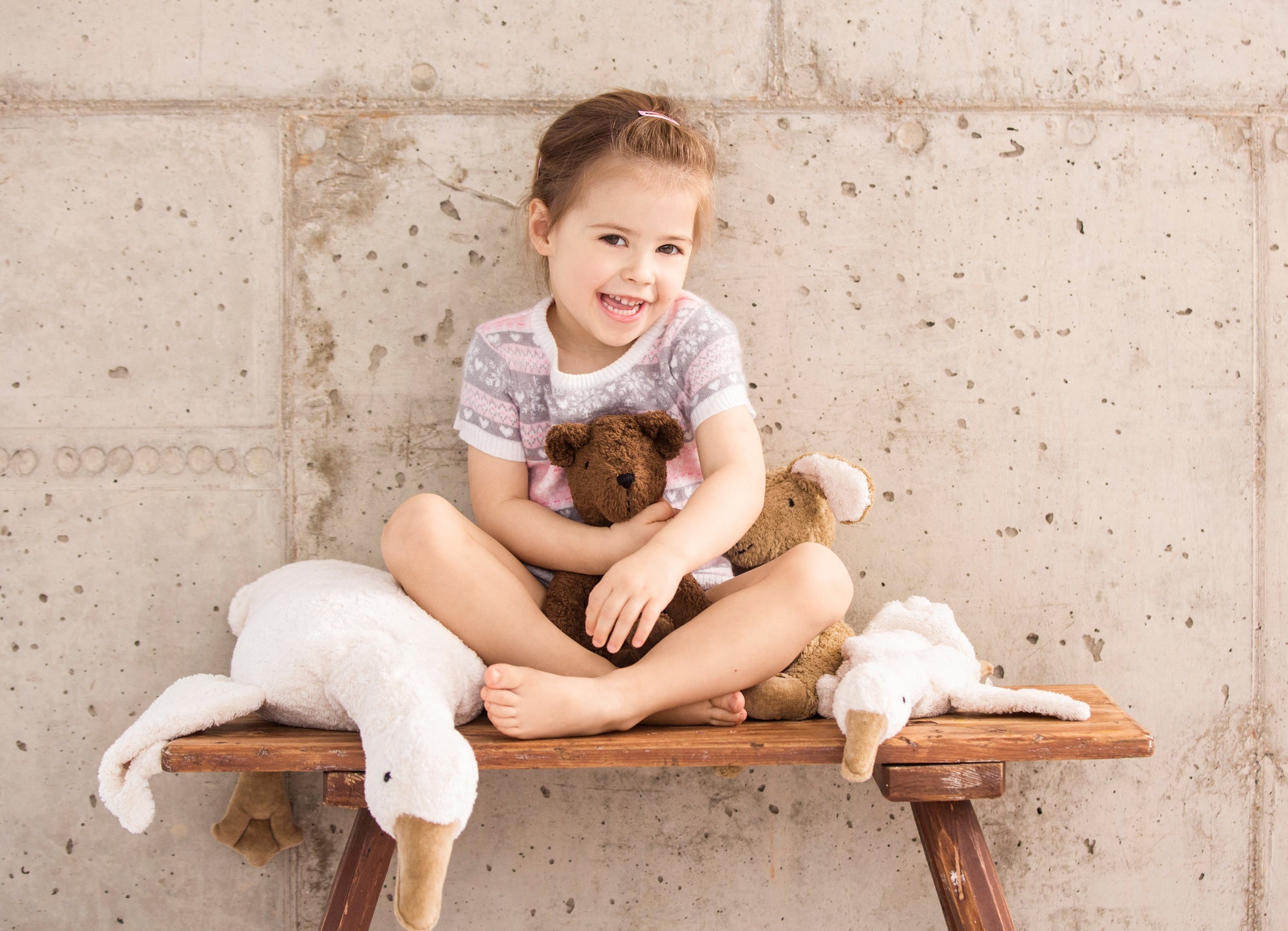 Senger Kuscheltier/Wärmekissen Gans Gross | Weiss