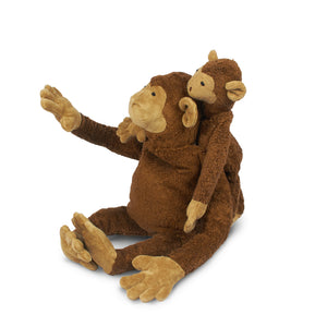 Affen-Wärmekissen von Senger Naturwelt ist Kuscheltier und Wärmekissen in einem.