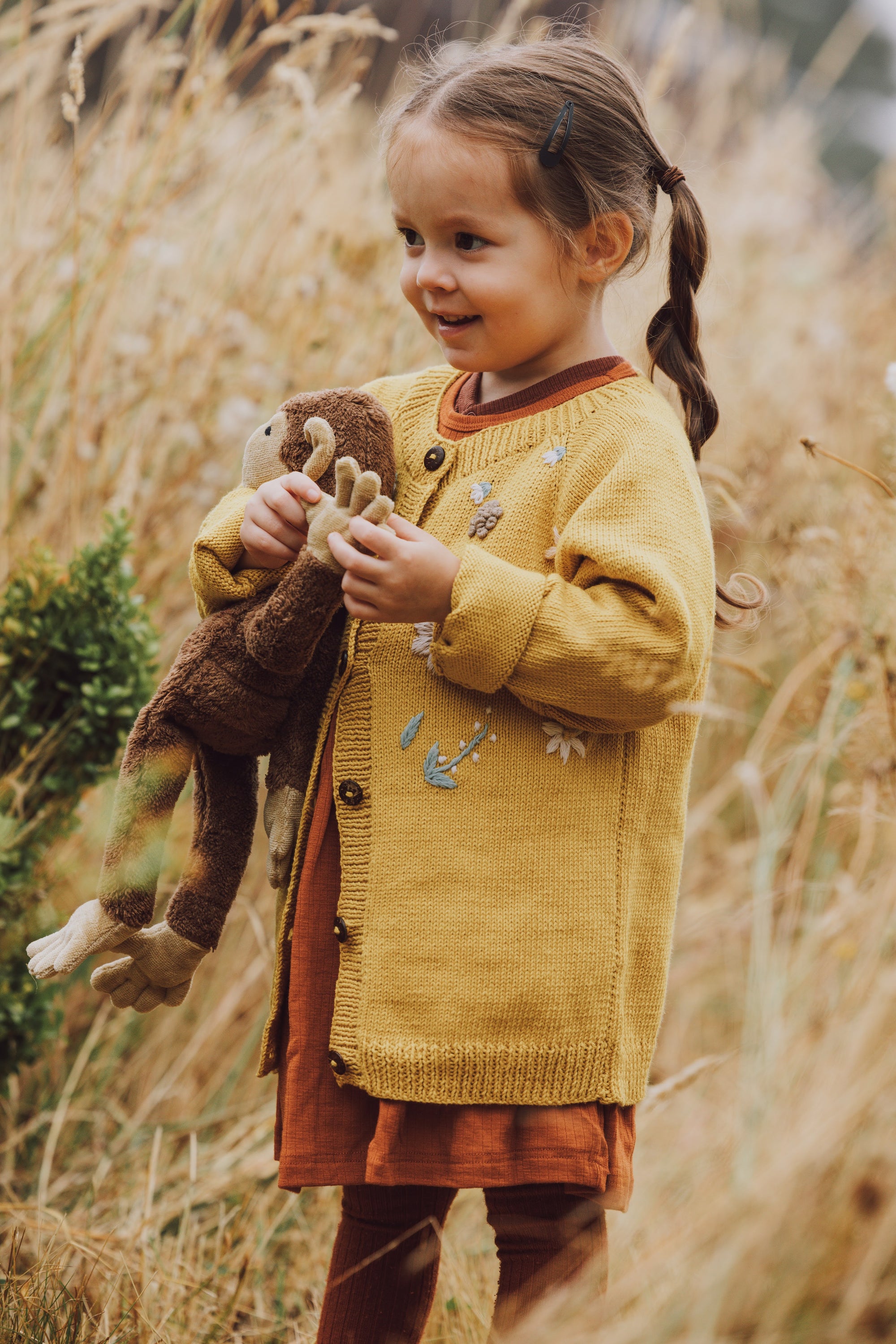 Senger Tierpuppe Affe klein | Braun