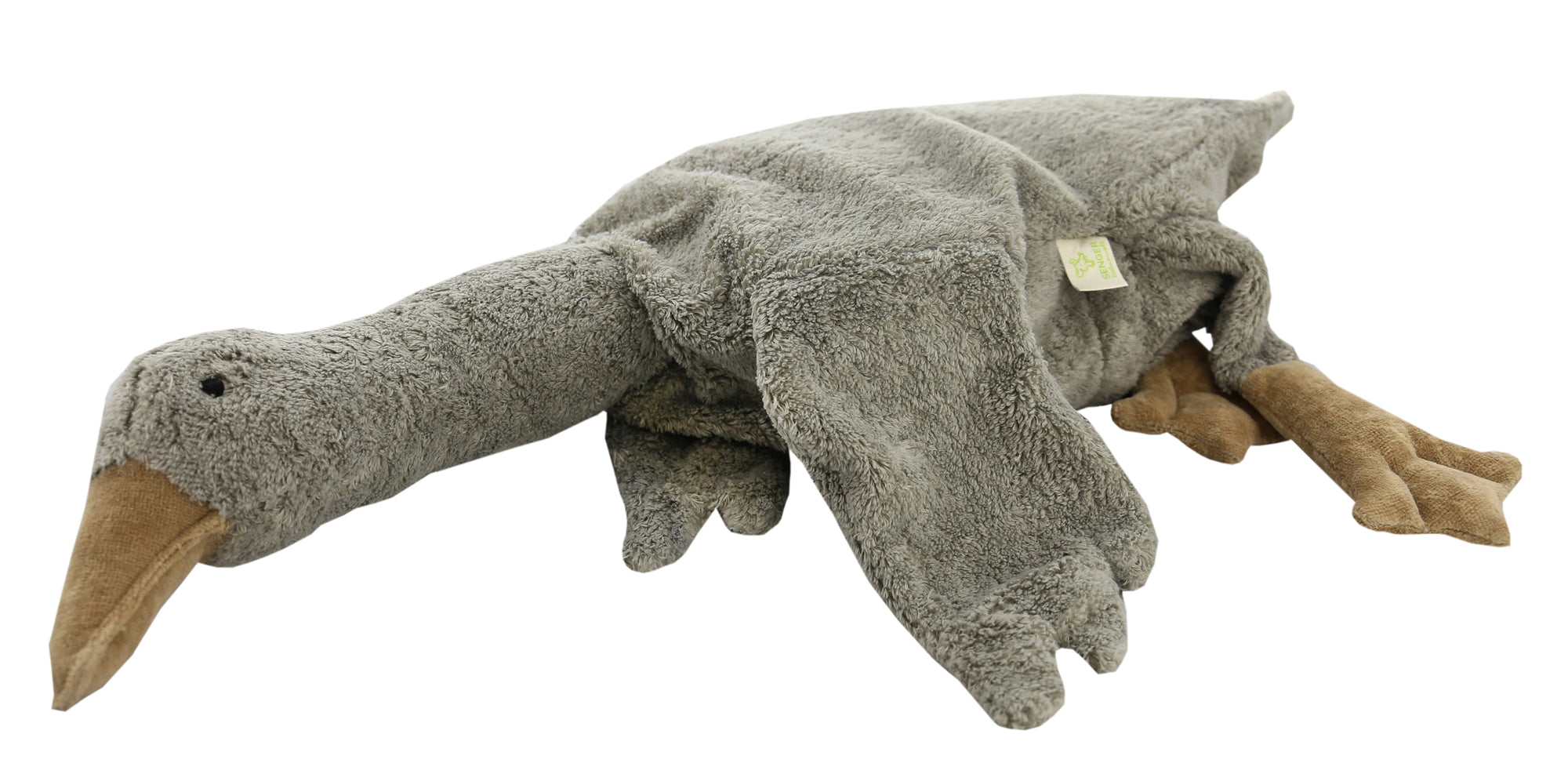 Senger Kuscheltier/Wärmekissen Gans gross | Grau