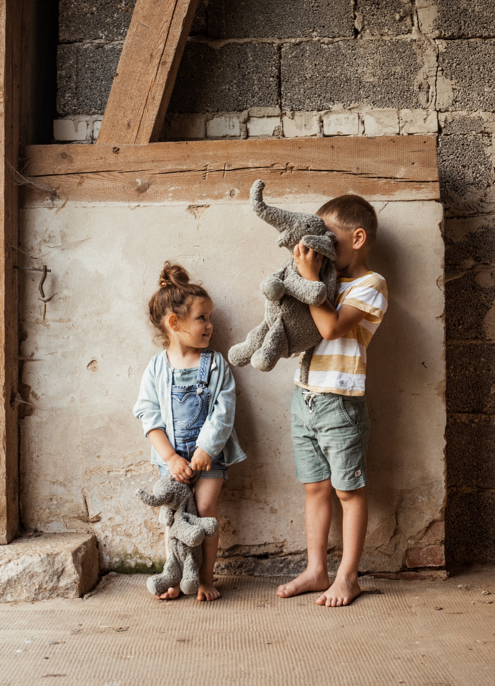 Senger Kuscheltier/Wärmekissen Elefant gross