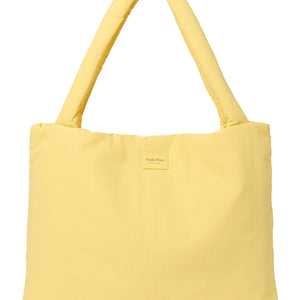 Sac Mom Doux Texturé Studio Noos | Jaune Beurre
