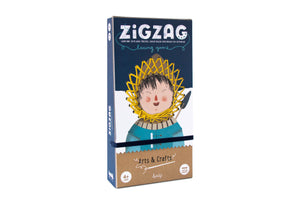 Londji Stick Set Zig Zag mit Wolle und Nadeln für Kinder
