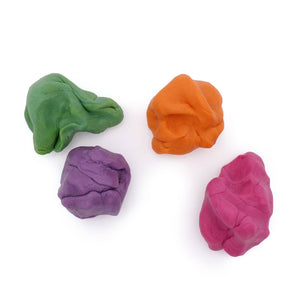 Neongrün Bio-Knete vegan 4er Set "Loki"