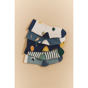Liewood Socken "Silas" Arctic Sea | Ocean View