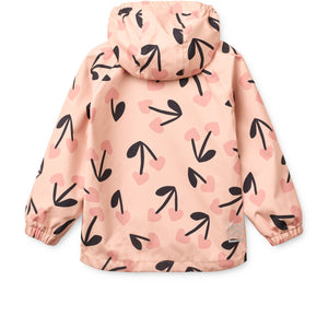 Liewood Pedia Regenanzug | mega cherry heart/ Rosey mix
