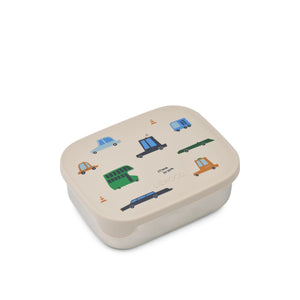 Liewood Arthur Lunchbox | Cars / Sandy