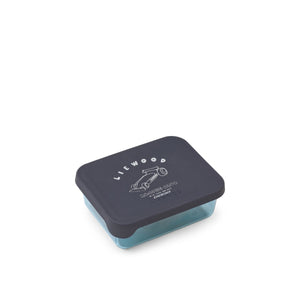 Liewood Ako Snackbox | Race car / Classic navy