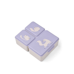 Liewood Driss Lunchbox | Cat / Warm lilac