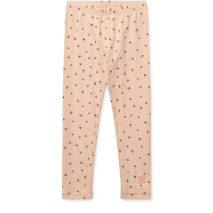 Liewood Marien Bedruckte Leggins | Mini Cherry heart / Rosey