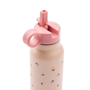 Liewood Falk Trinkflasche 350 ml | Mini Cherry heart / Rosey