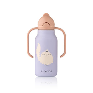 Liewood Kimmie Trinkflasche 250 ml | Cat / Warm lilac