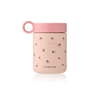 Liewood Kiani Bedruckter Nahrungsbehälter | Mini Cherry heart / Rosey