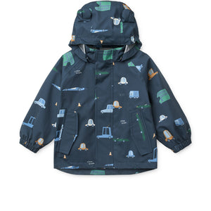 Liewood Manu Regenanzug | Cars / Classic navy