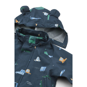 Liewood Manu Regenanzug | Cars / Classic navy