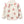 Liewood Noam Fleecejacke mit Rüschen | Spot dot Sandy / Rose blush mix