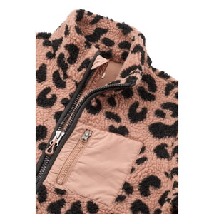 Liewood Nelson Fleecejacke Adult | Mega leo / Pale tuscany
