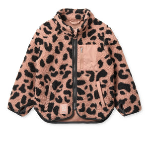 Liewood Nolan Fleecejacke | Mega leo / Pale tuscany
