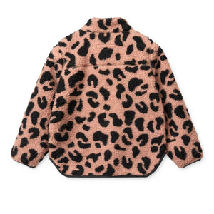 Liewood Nolan Fleecejacke | Mega leo / Pale tuscany