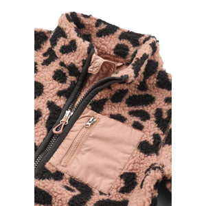 Liewood Nolan Fleecejacke | Mega leo / Pale tuscany