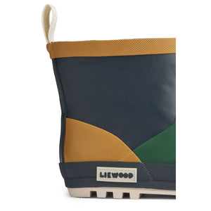 Liewood Jesse Thermo Gummistiefel | Classic navy multi mix