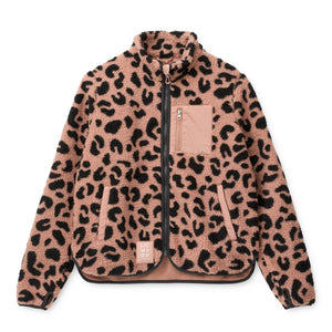 Liewood Nelson Fleecejacke Adult | Mega leo / Pale tuscany