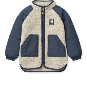 Liewood Runa Jacke | Mist / Classic navy