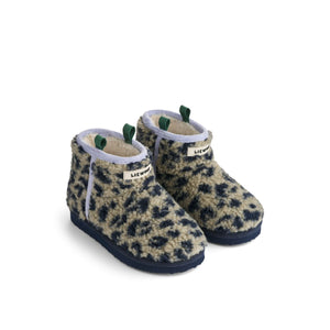 Liewood Albi Pile Hausschuhe | Leo / Mist