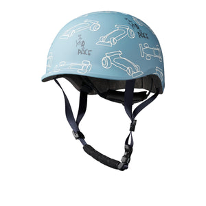 Liewood Milly Fahrradhelm | Race cars / Beach blue