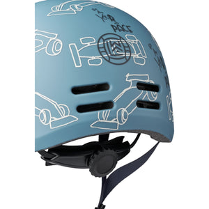 Liewood Milly Fahrradhelm | Race cars / Beach blue