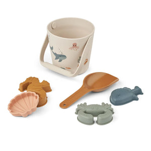 Liewood Sand- und Strandspielzeug Set "Gilma" | Sea Creature / Sandy