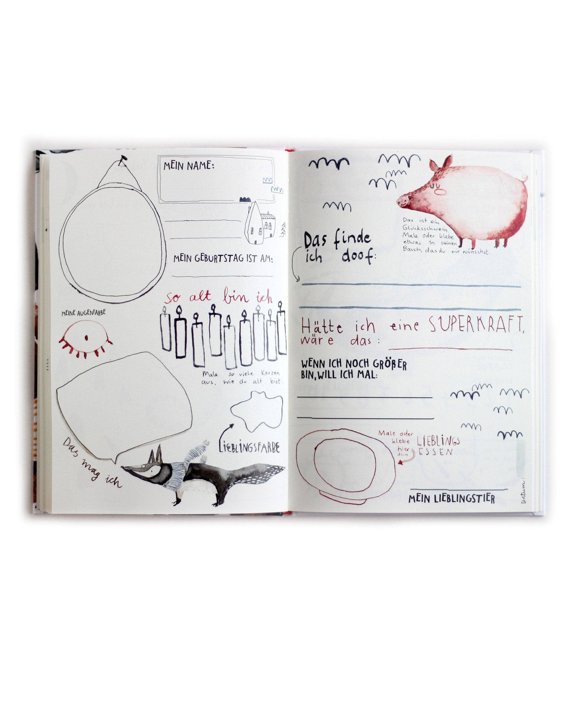 Halfbird Freundebuch