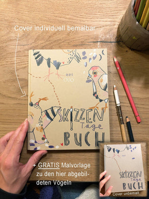 Halfbird "Skizzenbuch" nach Mona