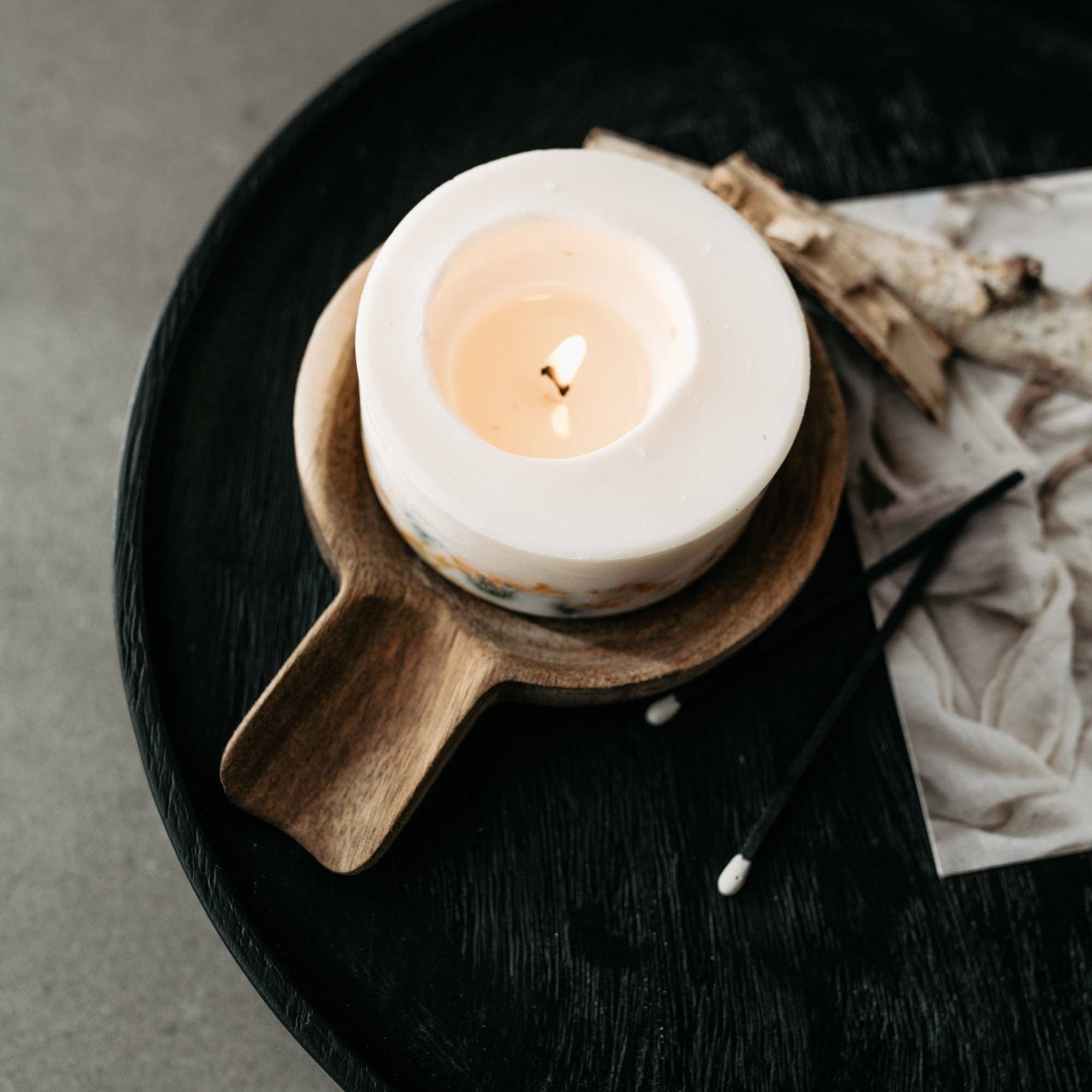 the Munio Mini Sojawachs Duftkerze -  Wildflowers